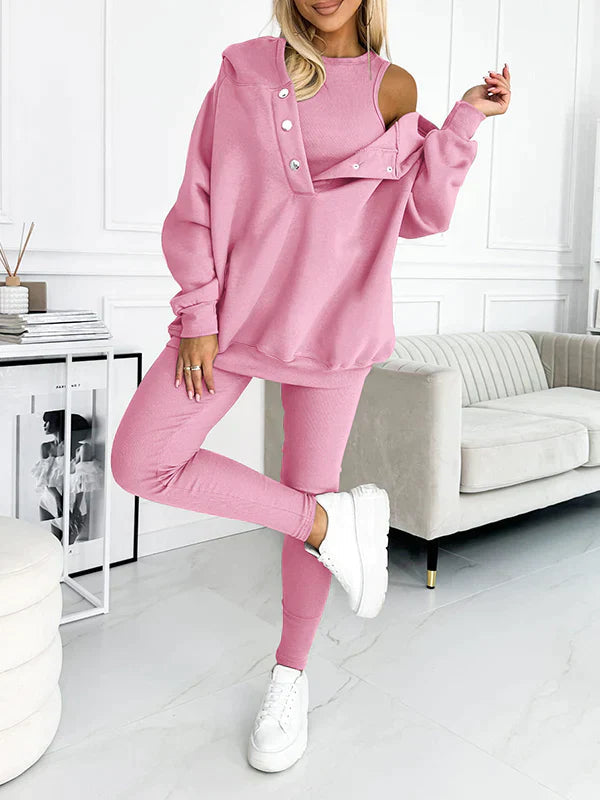 Fillie™ - hooded sweatshirt suit