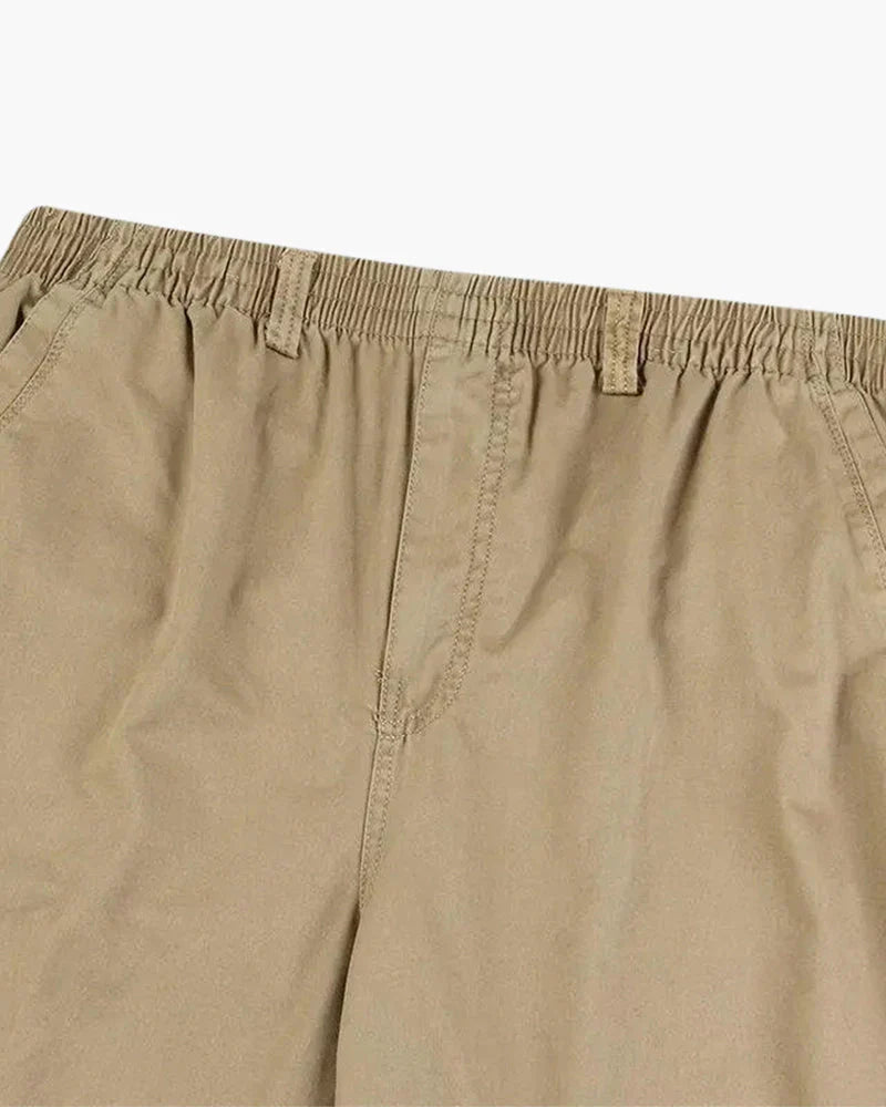 Ryan straight-cut cotton casual pants – men