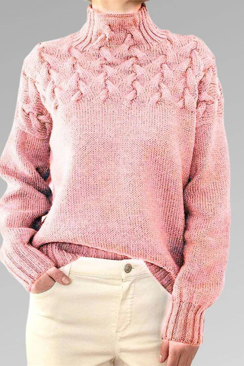 Caja - turtleneck sweater - elegance and warmth