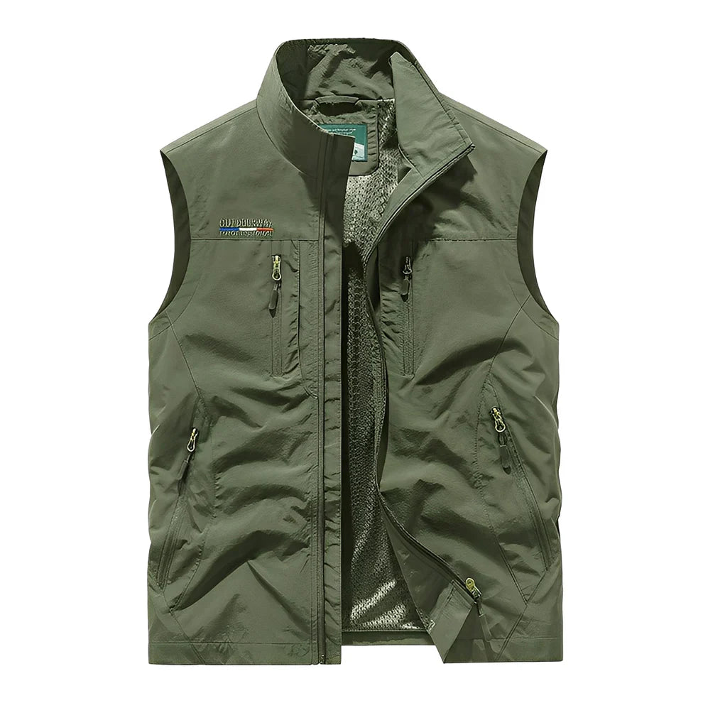 Colin stylish sleeveless cotton vest – women