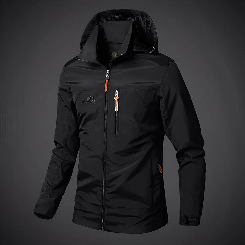 Finnegan casual outdoor jacket with hood – men