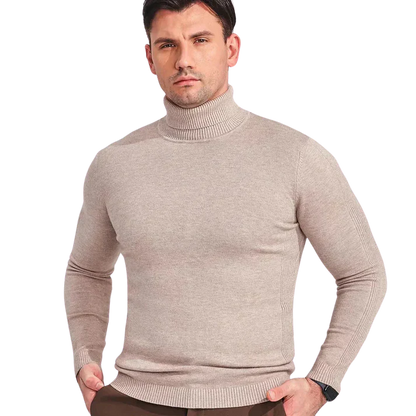 Noah – cashmere turtleneck sweater with slim fit