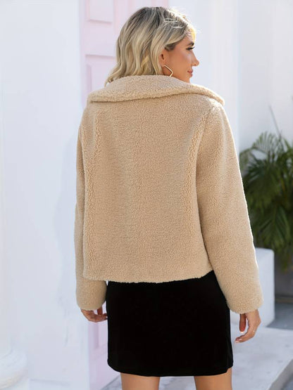 Sarah warm teddy winter jacket – women