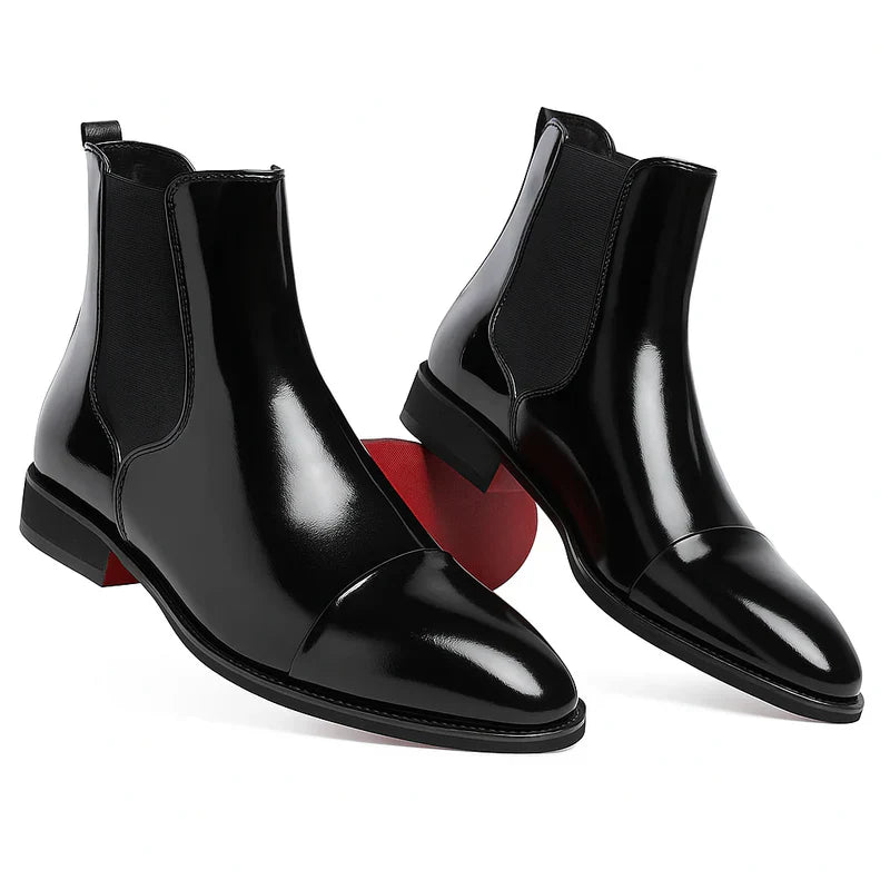 Myco leather chelsea boots – men
