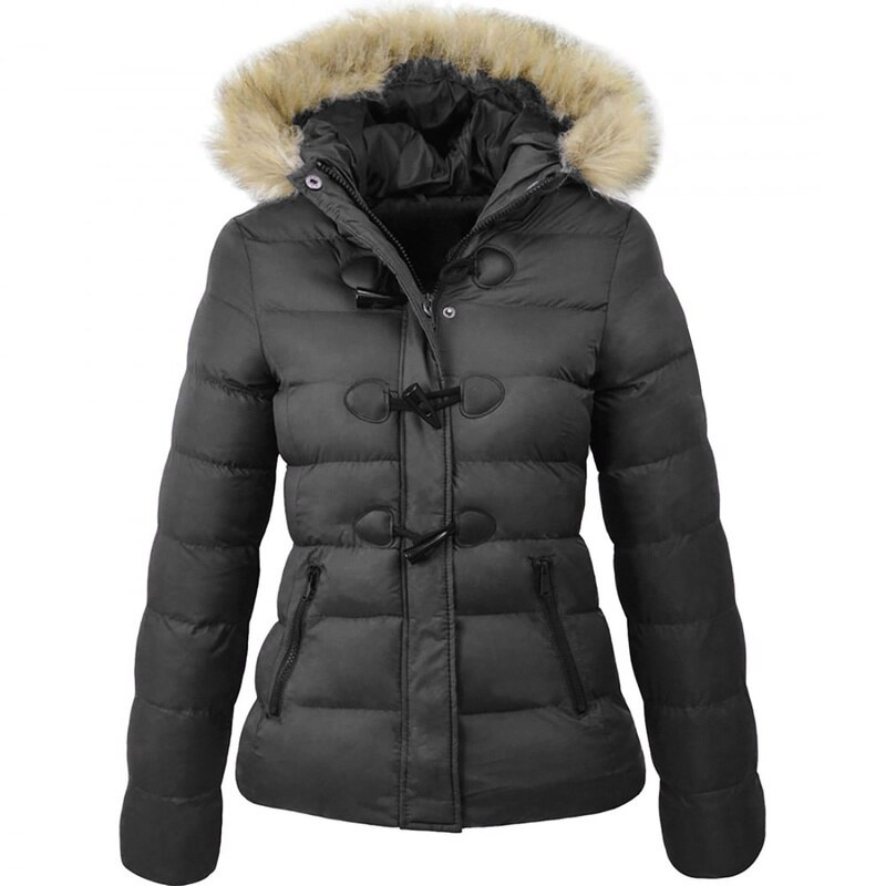 Cozy & lined ladies down jacket