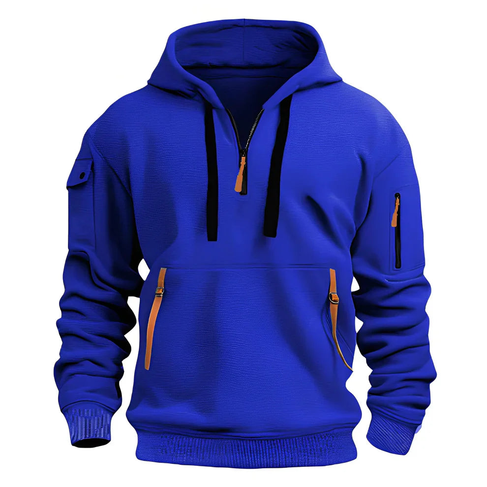 Paxton comfortable relaxed hoodie – men