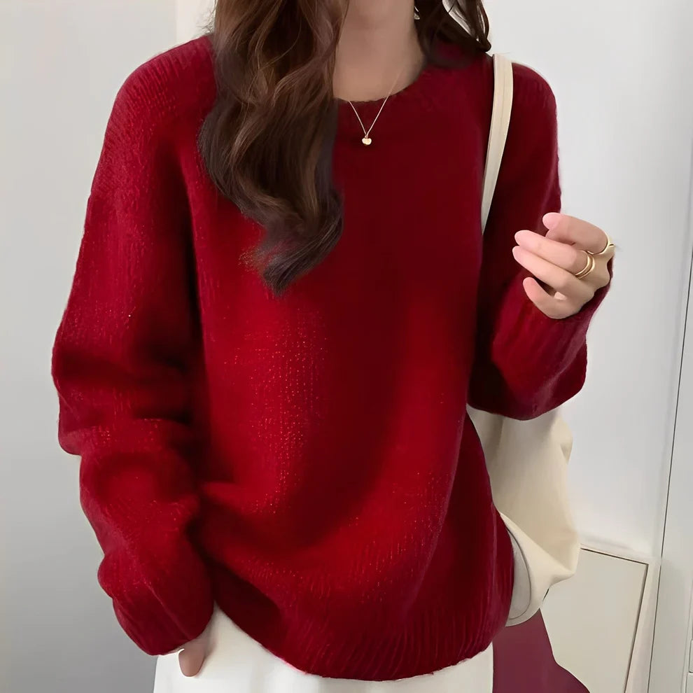 Roxanna simple oversized sweater – women