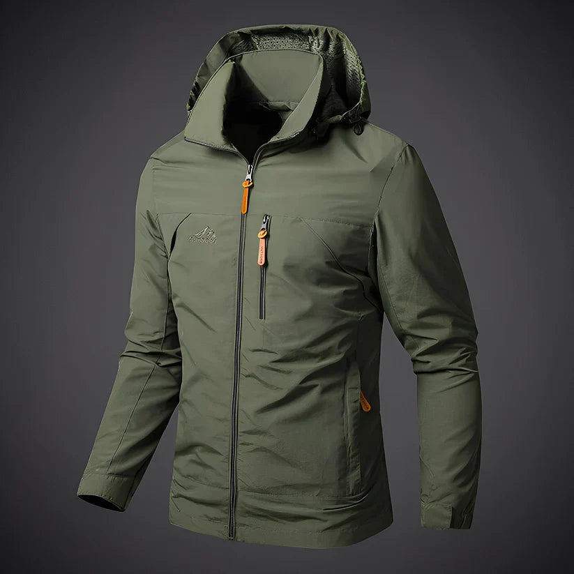 Finnegan casual outdoor jacket with hood – men
