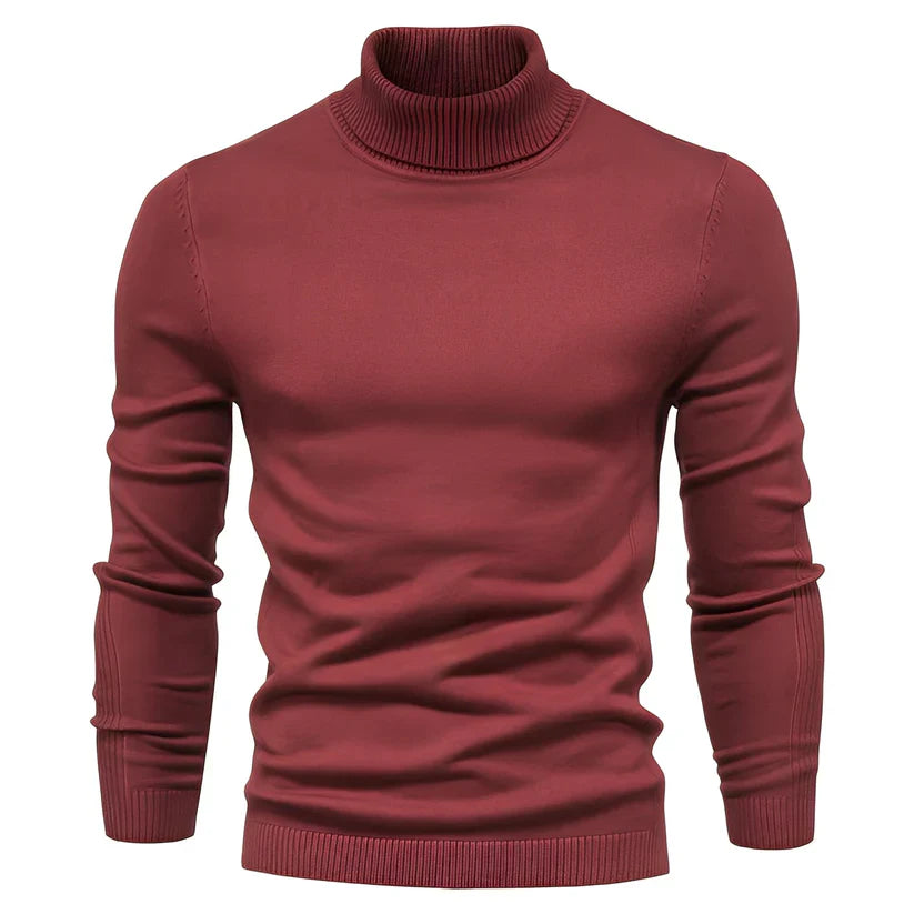 Evans slim-fit turtleneck sweater – men