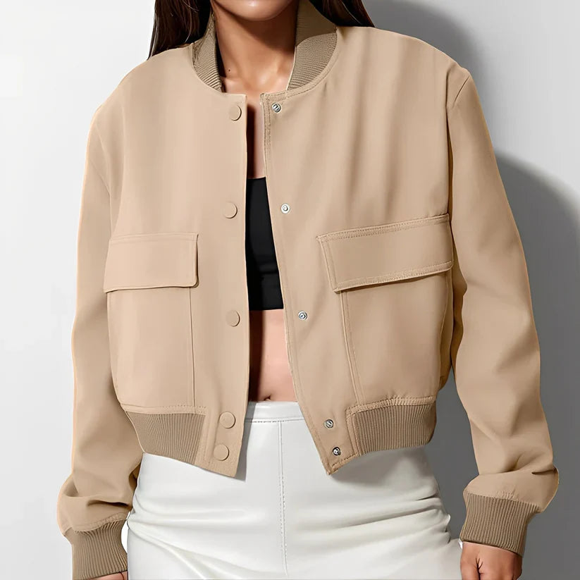 Marva casual loose jacket with large pockets – women