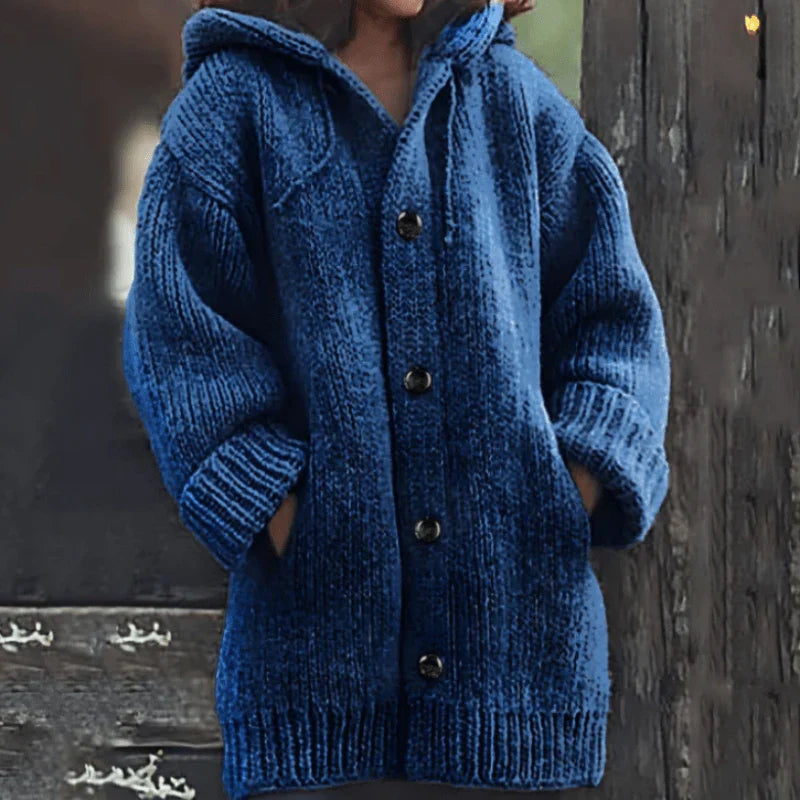 Renzel warm knit cardigan – women