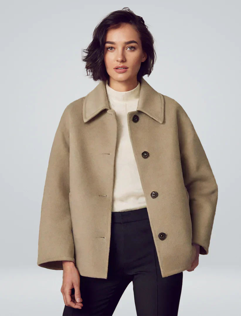 Clara oversized wool coat – women
