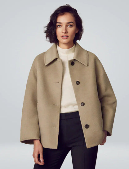 Clara oversized wool coat – women