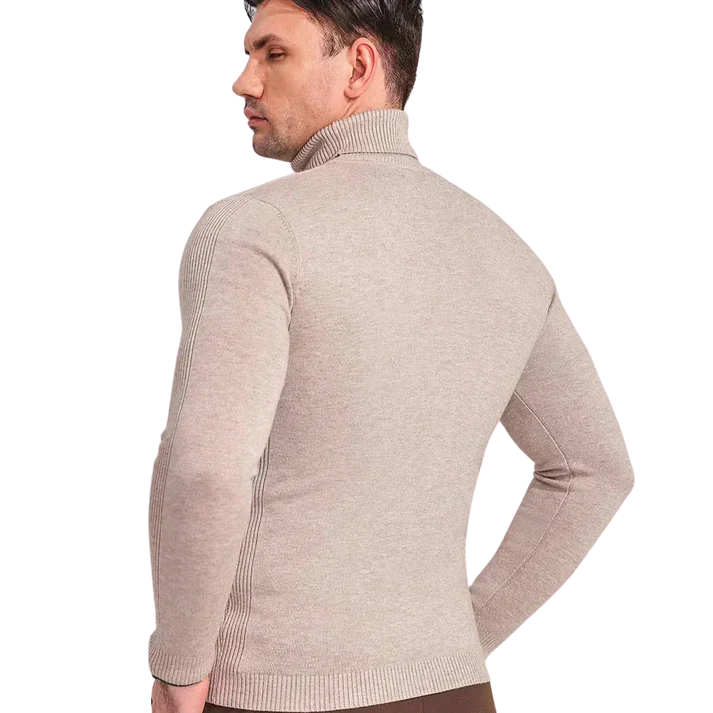 Noah – cashmere turtleneck sweater with slim fit