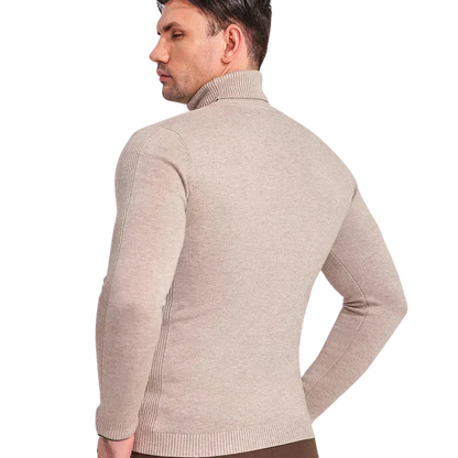 Noah – cashmere turtleneck sweater with slim fit