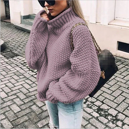 Brooke extra-thick turtleneck sweater – women
