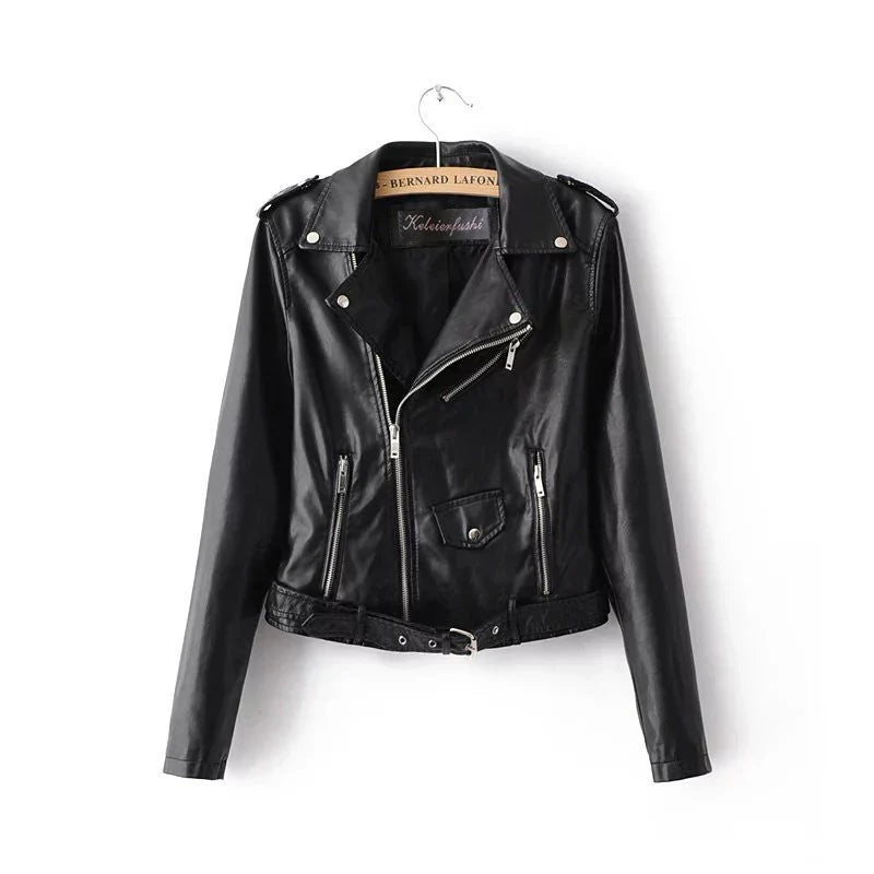 Short zip jacket with zip pocket – women