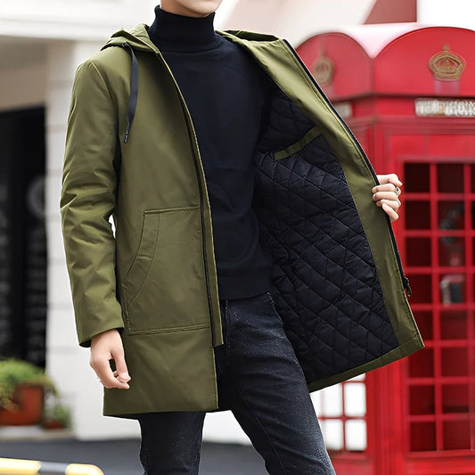 Lucas casual waterproof hooded jacket – men