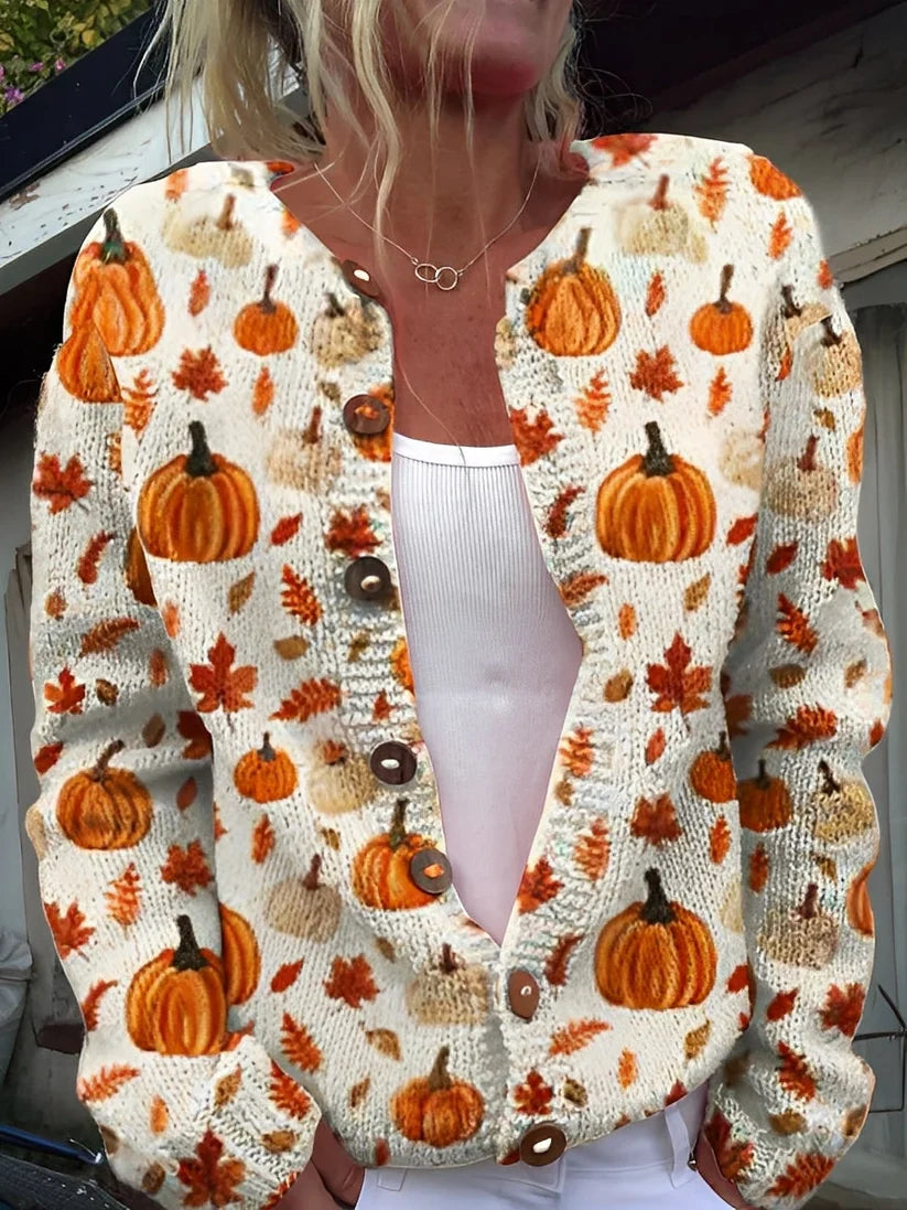 Kandace floral knit cardigan – women