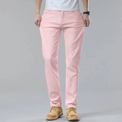 Men's jeans made from sustainable denim with a comfortable cut