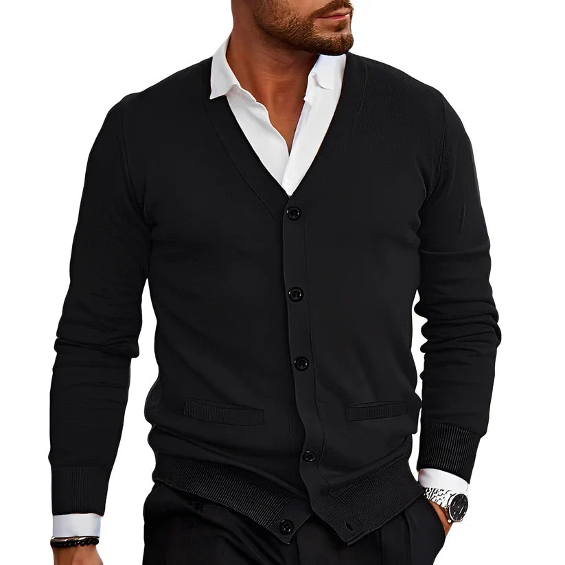 Bradley casual simple cardigan – men
