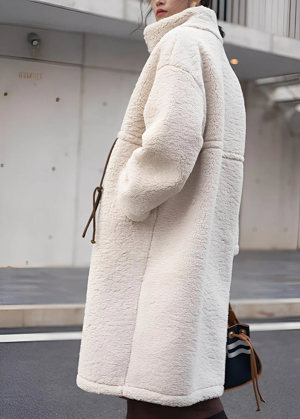 Noelene warm relaxed wool coat – women