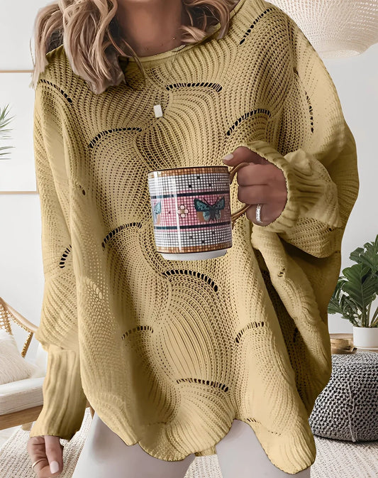 Kassandra stylish v-neck sweater – women