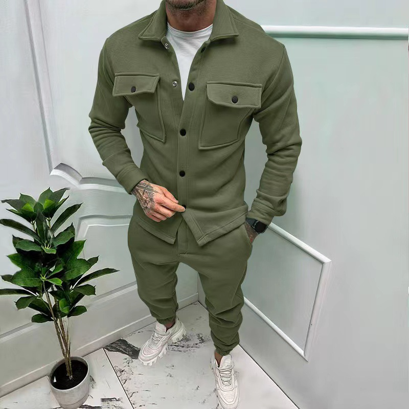 Comfortable premium men's set made of cotton