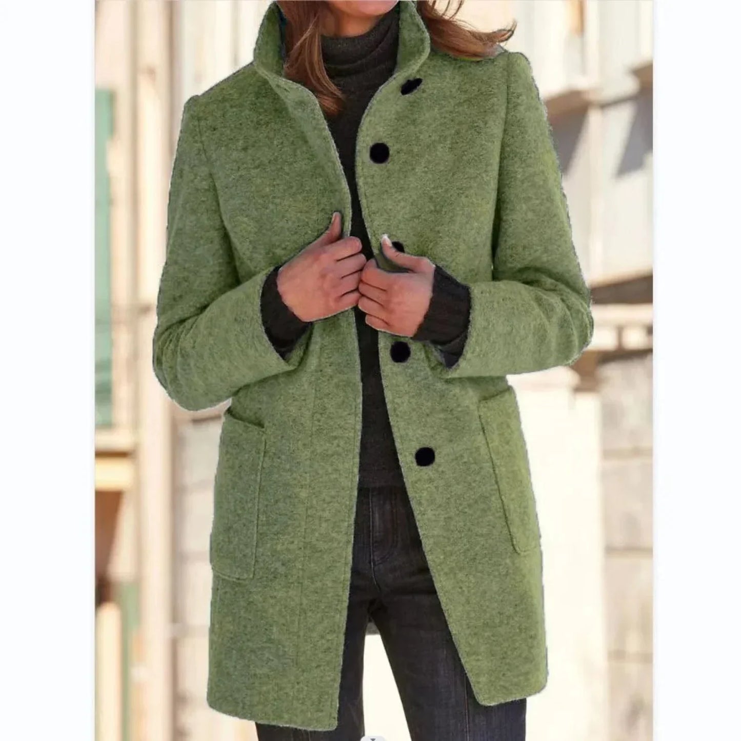 Vintage wool coat for women - Kayla