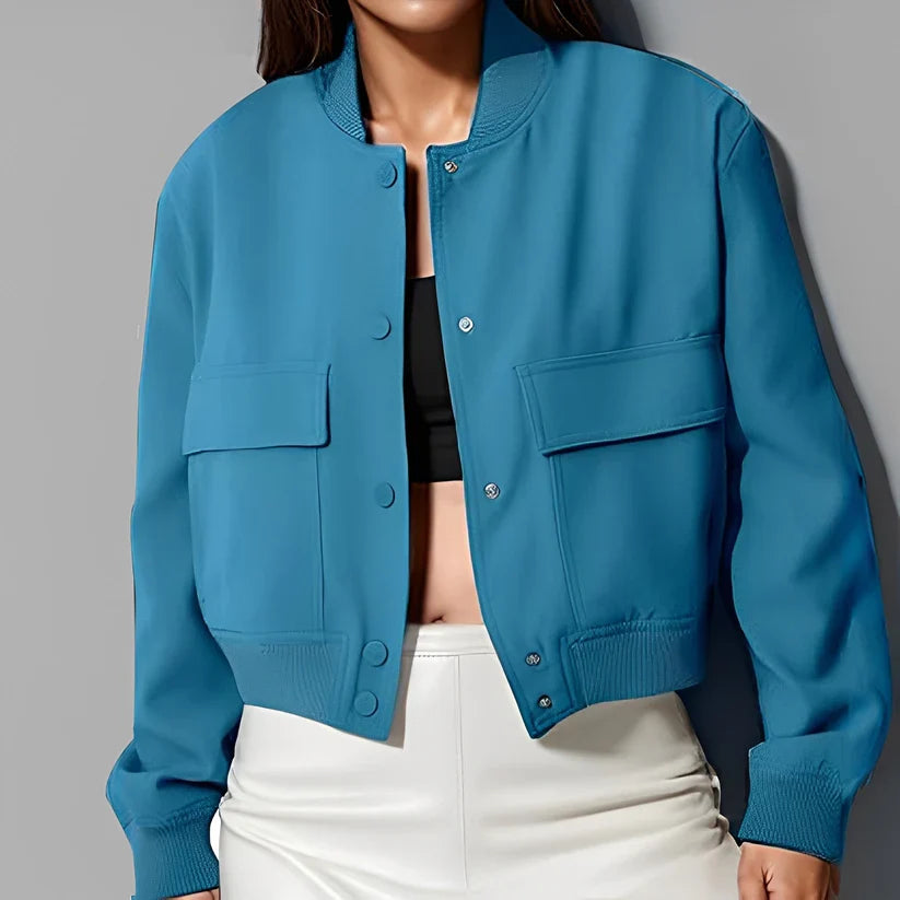 Marva casual loose jacket with large pockets – women