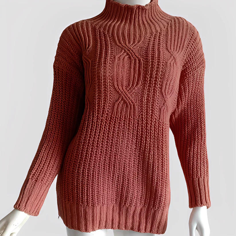 Julianne stylish warm knit sweater – women