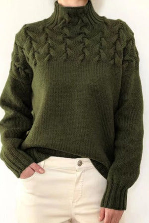 Caja - turtleneck sweater - elegance and warmth