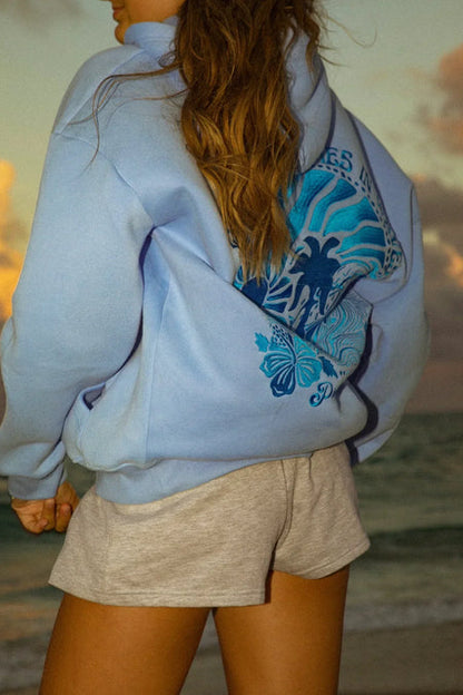 Abigail - Hoodie - Sunset Back