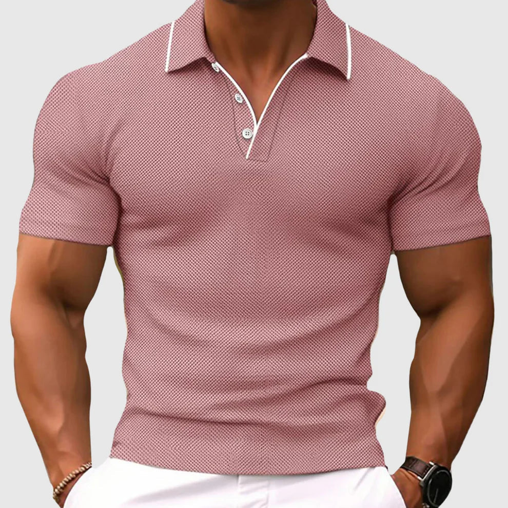 Jaren casual slim-fit polo shirt – men