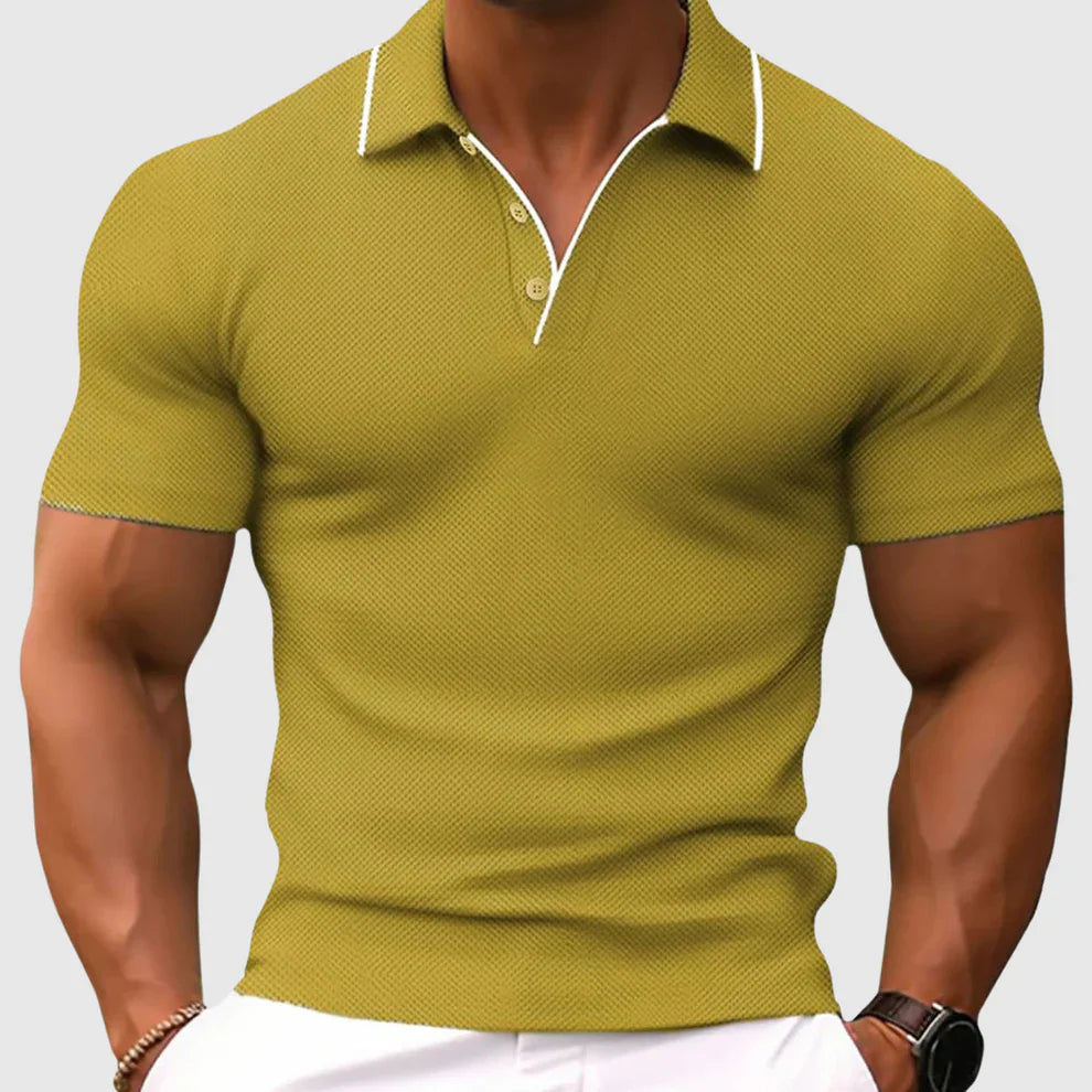 Jaren casual slim-fit polo shirt – men