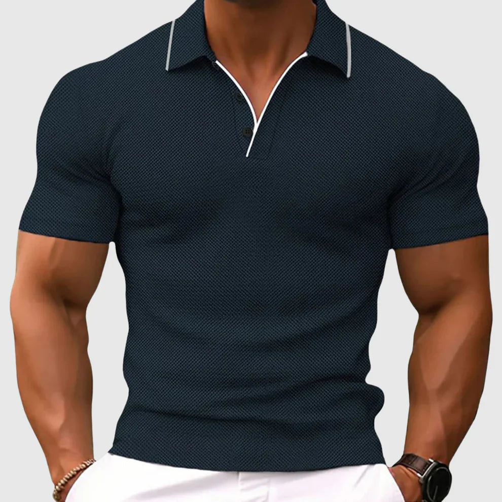Jaren casual slim-fit polo shirt – men