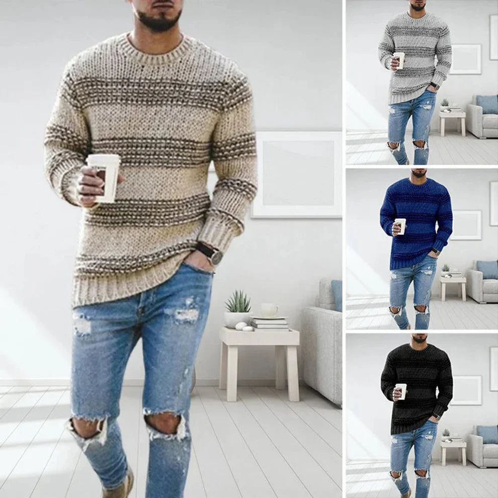 Carlo soft knit pullover – men
