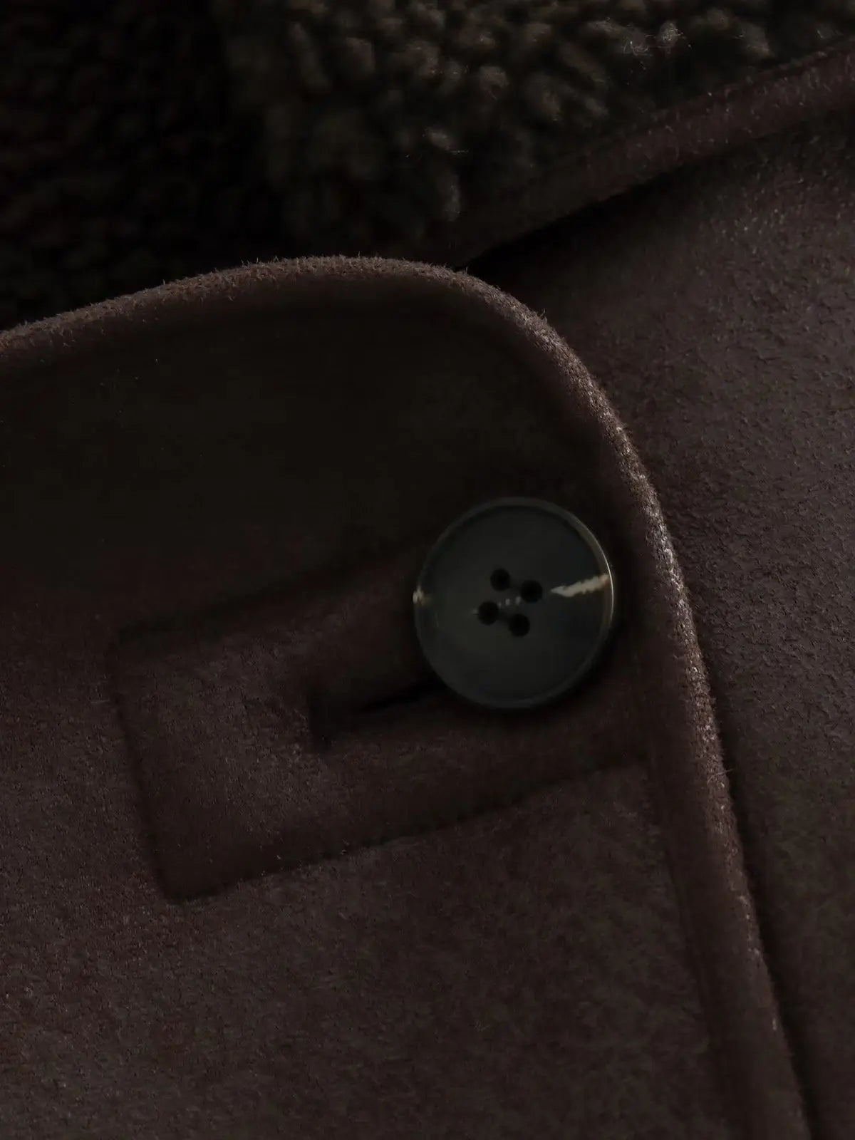 Olivia faux leather lapel jacket – a warm autumn/winter must-have