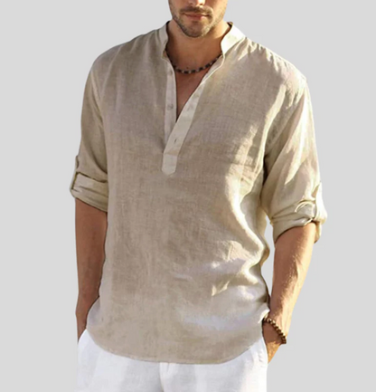 Elegant linen shirt for men - Thomas