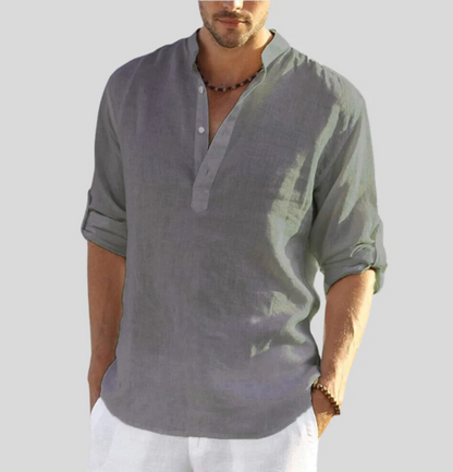 Elegant linen shirt for men - Thomas