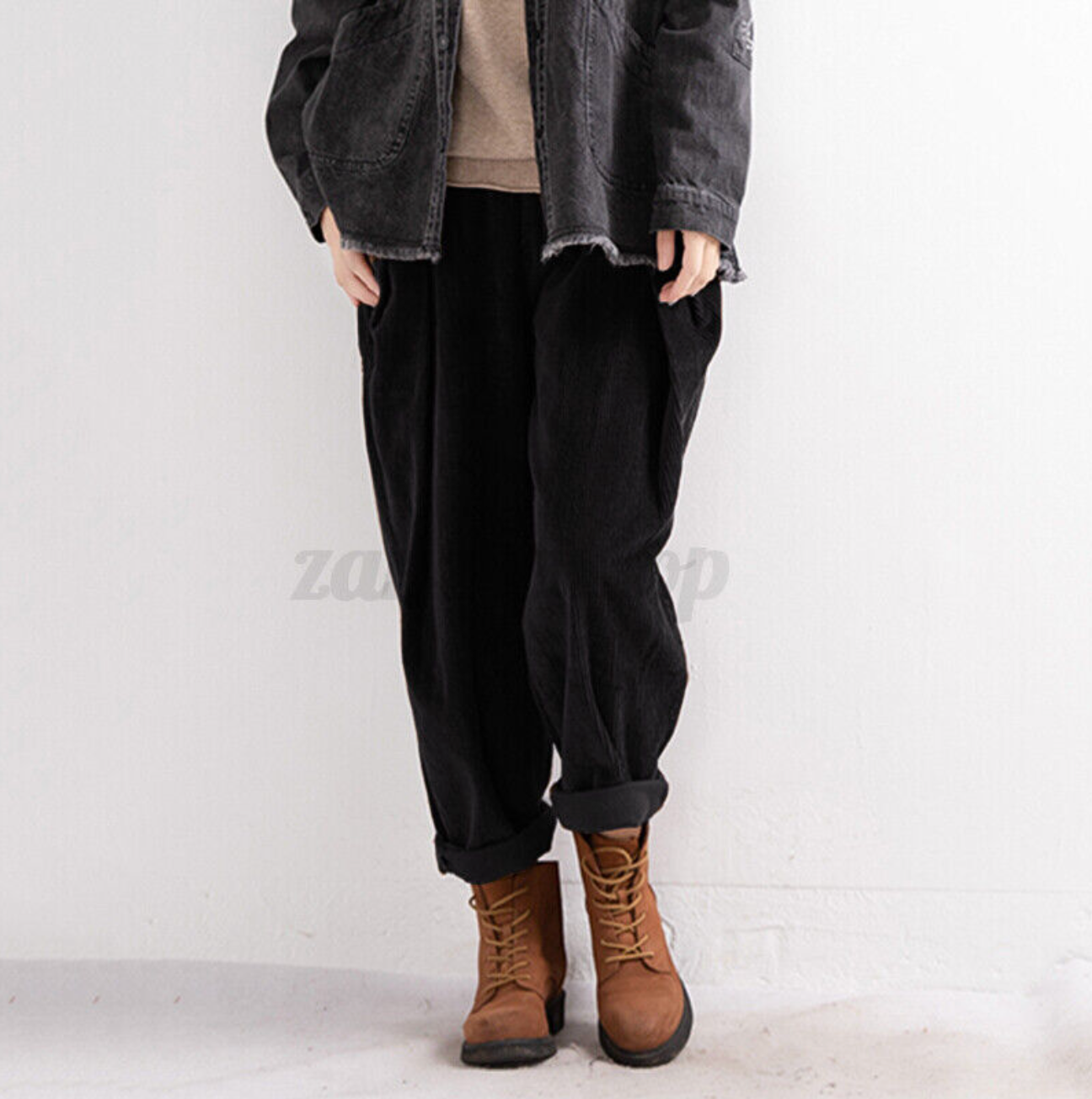 Warm Winter Corduroy Pants