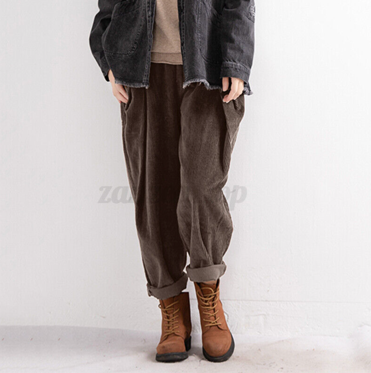 Warm Winter Corduroy Pants