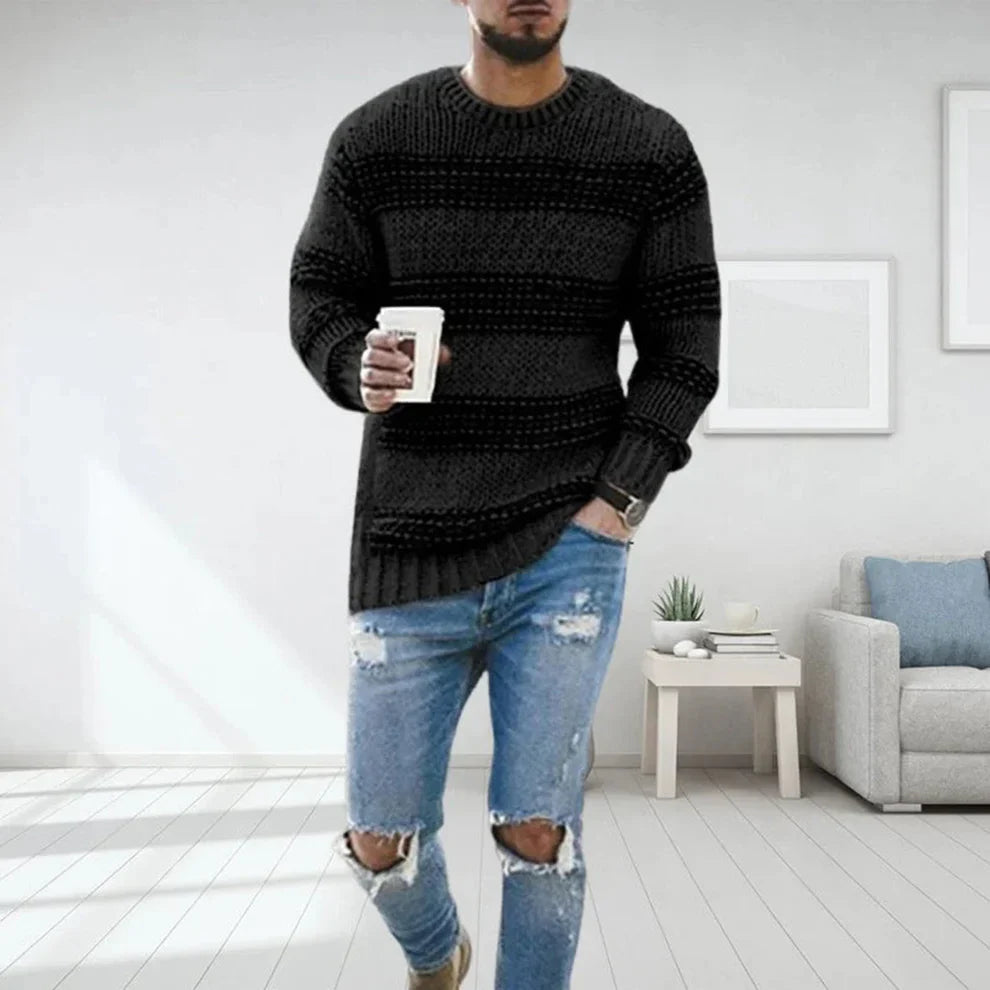 Carlo soft knit pullover – men