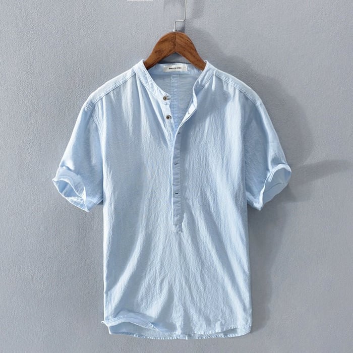 Morgan – new short-sleeved linen shirt for men