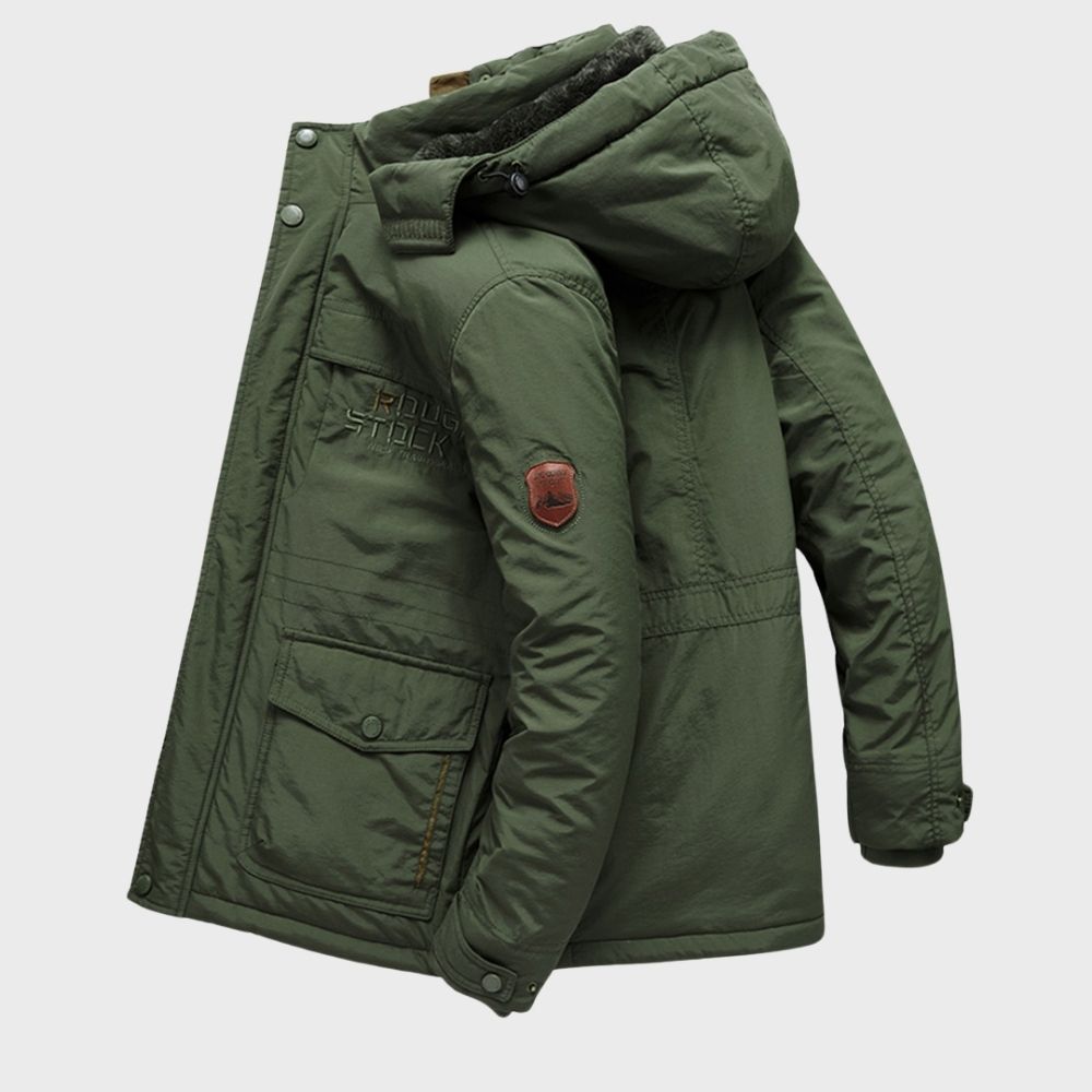 ADRIAN | Men's Hooded Waterproof Winter Jacket