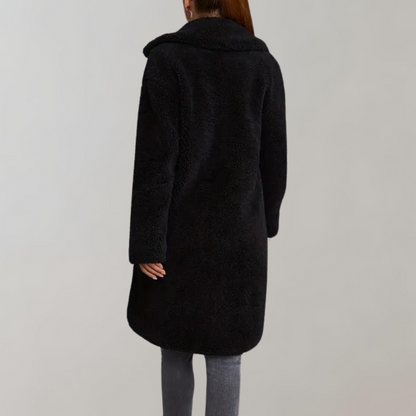 VERA | Long Fluffy winter coat for women