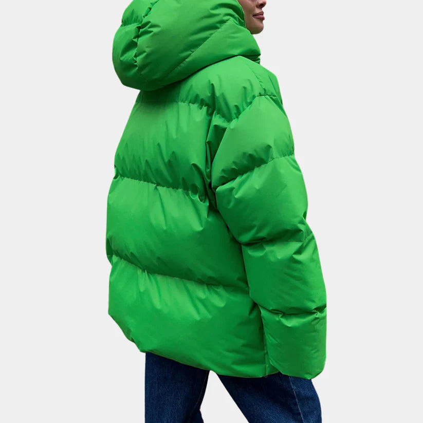 Ingrid – oversized puffer jacket with water-repellent surface