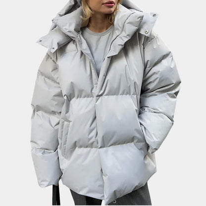 Ingrid – oversized puffer jacket with water-repellent surface