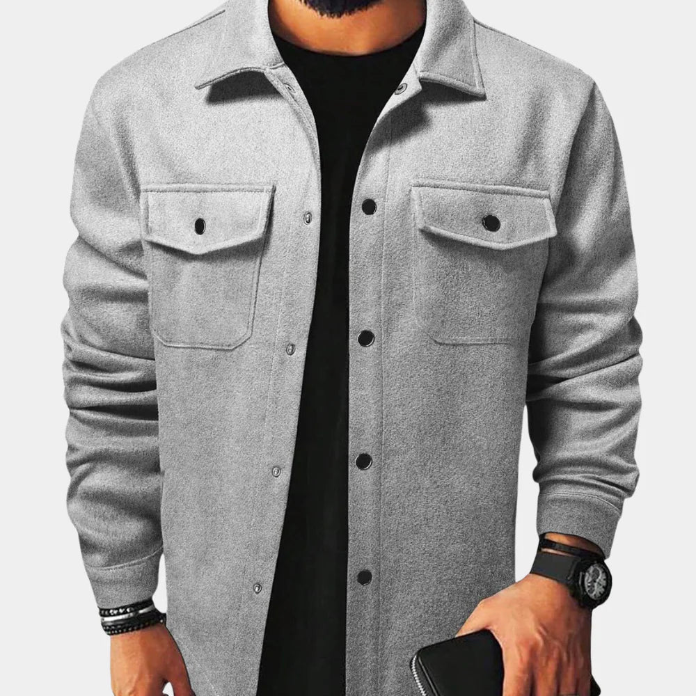 Men’s button-down jacket – men