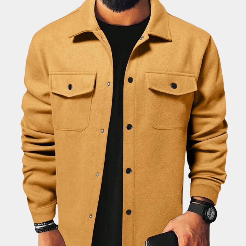 Men’s button-down jacket – men